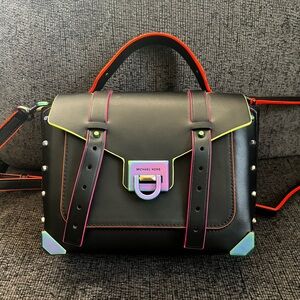 Michael Kors contrast trim purse